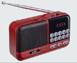 Портативный радиоприемник PERFEO PF B4058 красный