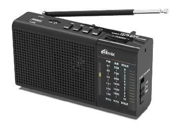 Портативный радиоприемник RITMIX RPR-155 мощный аналоговый аккумуляторный приемник радио колонка от компании 2255 by - онлайн гипермаркет - фото 1