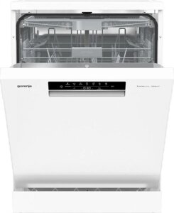 Посудомоечная машина Gorenje GS643C90W, полноразмерная, 59.9см, загрузка 16 комплектов, белая