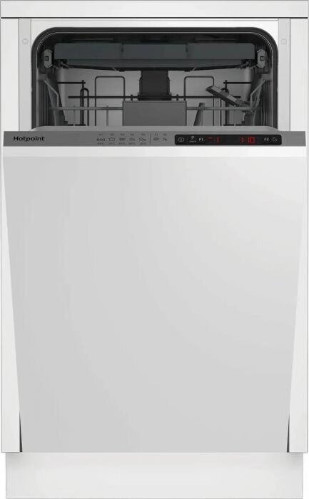 Посудомоечная машина Hotpoint HIS 6C59 2100Вт узкая белый/черный от компании 2255 by - онлайн гипермаркет - фото 1