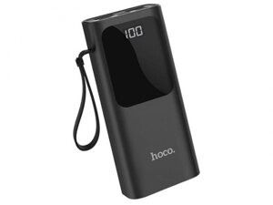 Повербанк внешний аккумулятор Hoco J41 Treasure 10000mAh черный power bank пауэрбанк для телефона