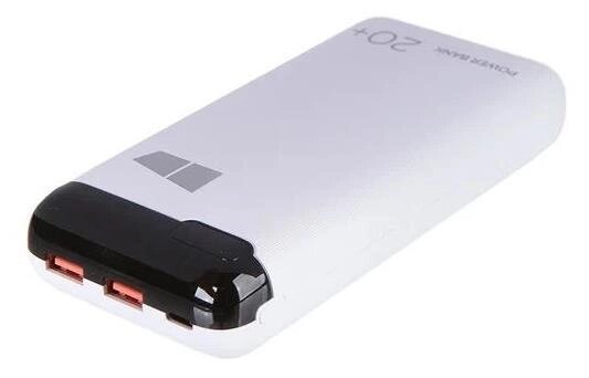 Power Bank Пауэрбанк для зарядки телефона MORE CHOICE PB32S-20 белый от компании 2255 by - онлайн гипермаркет - фото 1