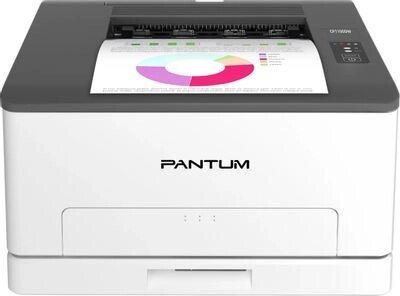 Принтер лазерный Pantum CP1100DW цветная печать, A4, цвет белый от компании 2255 by - онлайн гипермаркет - фото 1