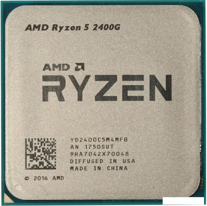 Процессор AMD Ryzen 5 2400G от компании 2255 by - онлайн гипермаркет - фото 1