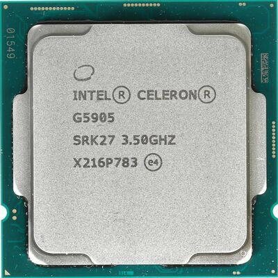 Процессор Intel Celeron G5905, LGA 1200,  OEM [cm8070104292115 srk27] от компании 2255 by - онлайн гипермаркет - фото 1