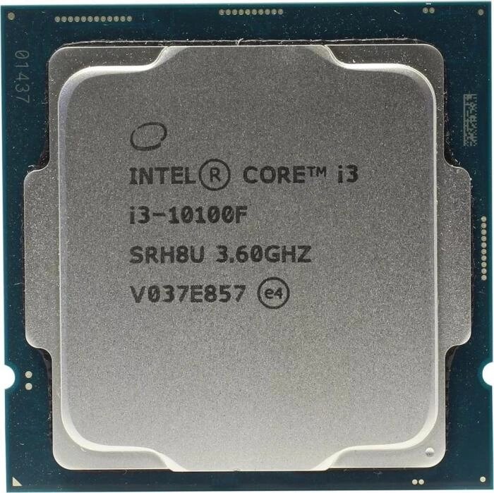 Процессор Intel Core i3-10100F (BOX) от компании 2255 by - онлайн гипермаркет - фото 1