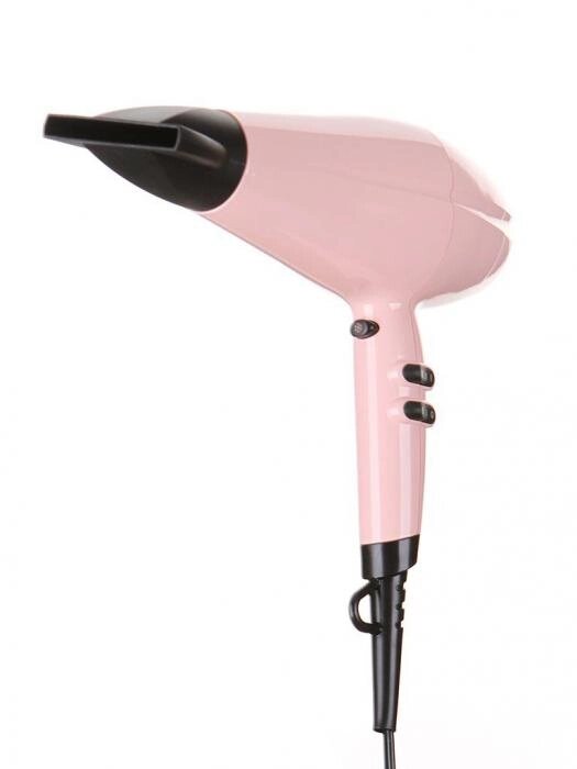 Профессиональный фен парикмахерский BaByliss розовый мощный женский для сушки укладки локонов волос от компании 2255 by - онлайн гипермаркет - фото 1
