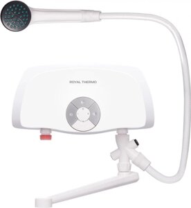 Проточный электрический водонагреватель кран+душ Royal Thermo Smartfix TS 3.5 кВт (кран+душ)