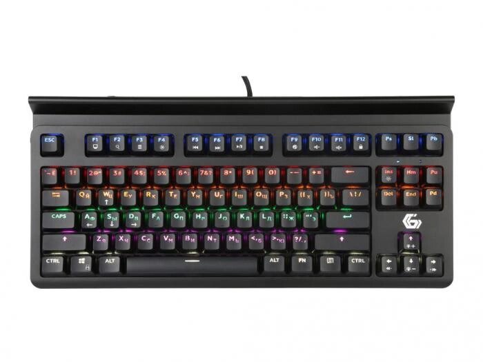 Проводная игровая клавиатура с подсветкой Gembird KB-G520L геймерская механическая USB для компьютера от компании 2255 by - онлайн гипермаркет - фото 1