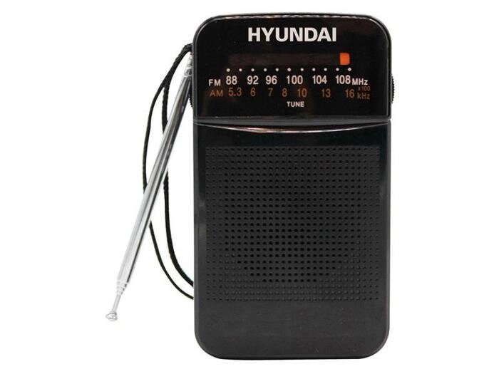 Радиоприемник Hyundai H-PSR110 Black от компании 2255 by - онлайн гипермаркет - фото 1