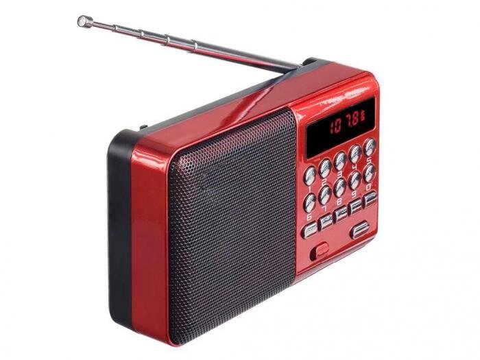 Радиоприемник Perfeo i90 PF 4871 Red от компании 2255 by - онлайн гипермаркет - фото 1