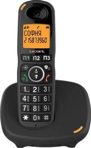 Радиотелефон TeXet TX-8905A, черный [127223]