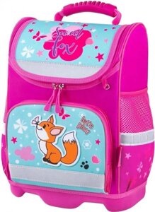 Ранец детский с ортопедической спинкой ЮНЛАНДИЯ Wise 271396 Lovely fox