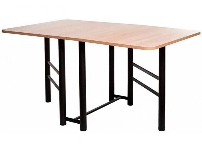 Раскладной стол-книжка трансформер обеденный кухонный NS33 раскладной прямоугольный Дуб сонома деревянный от компании 2255 by - онлайн гипермаркет - фото 1