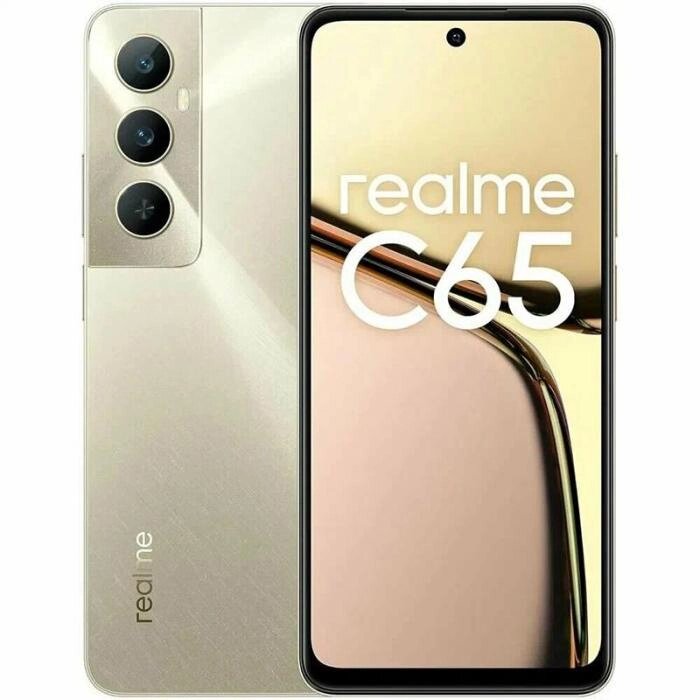 Realme C65 8/256Gb RMX3910 Gold от компании 2255 by - онлайн гипермаркет - фото 1