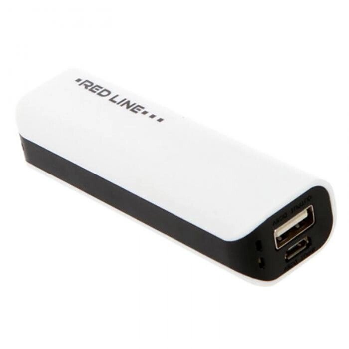 Red Line Power Bank R-3000 3000mAh White-Black УТ000038616 от компании 2255 by - онлайн гипермаркет - фото 1