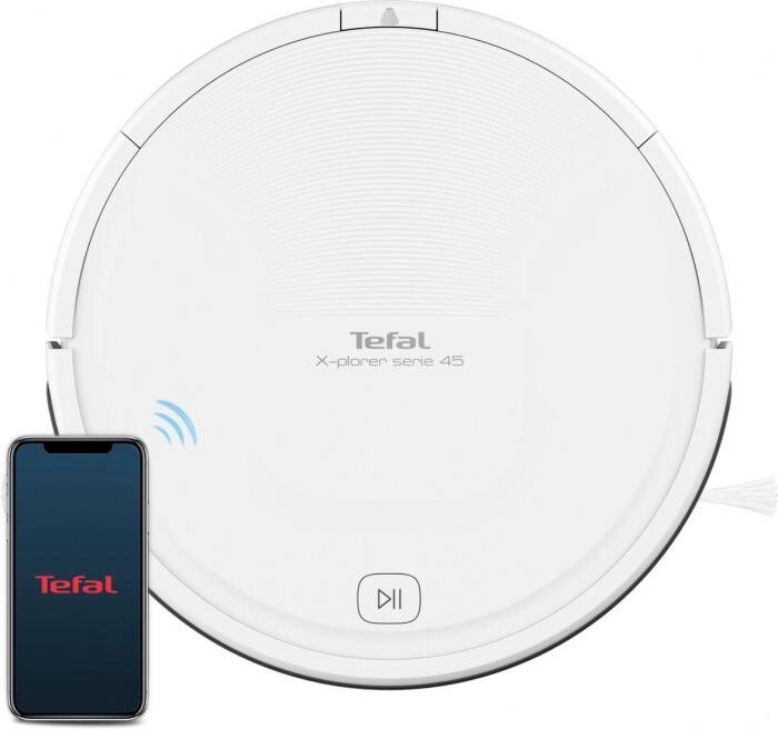 Робот-пылесос Tefal X-Plorer Serie 45 RG8227WH от компании 2255 by - онлайн гипермаркет - фото 1