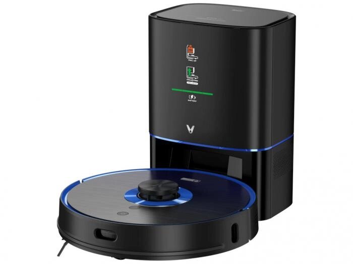 Робот-пылесос Viomi Vacuum Cleaner Robot S9 UV Black V-RVCLMD28C от компании 2255 by - онлайн гипермаркет - фото 1