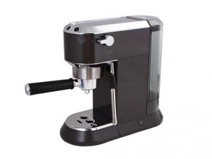 Рожковая кофеварка электрическая электрокофеварка кофемашина эспрессо DeLonghi EC 885 GY Grey