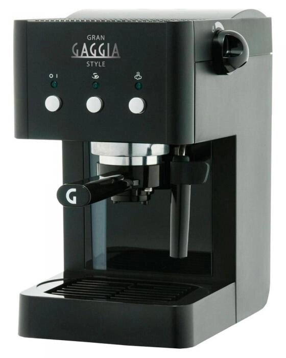 Рожковая кофеварка помповая эспрессо ручная с капучинатором Gaggia Gran Style от компании 2255 by - онлайн гипермаркет - фото 1