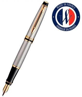 Ручка перьев. Waterman Expert 3 (S0951940) Stainless Steel GT F сталь подар. кор. от компании 2255 by - онлайн гипермаркет - фото 1