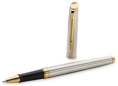 Ручка роллер Waterman Hemisphere (CWS0920350) Steel GT F чернила черн. подар. кор. от компании 2255 by - онлайн гипермаркет - фото 1