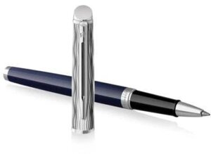 Ручка роллер Waterman Hemisphere L`Essence du Bleu (CW2166469) LaqBlue CT F чернила черн. подар. кор.