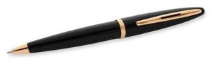 Ручка шариков. Waterman Carene (CWS0700380) Black GT M чернила син. подар. кор.