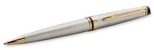 Ручка шариков. Waterman Expert 3 (CWS0952000) Stainless Steel GT M чернила син. подар. кор.