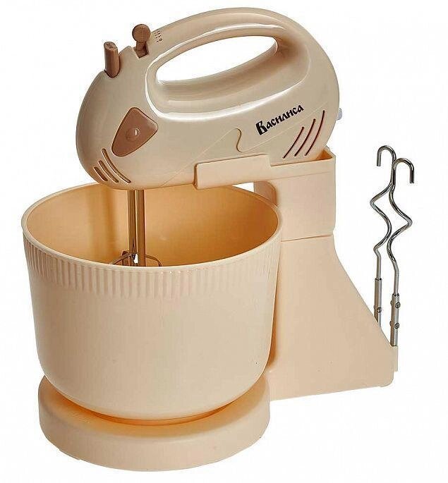 Ручной электрический настольный кухонный миксер с чашей ВАСИЛИСА ВА-5507 от компании 2255 by - онлайн гипермаркет - фото 1