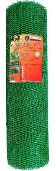 Садовая пластиковая сетка для забора ограждения огорода 15х15 зеленая 1,5х20 ромбическая решетка рабица от компании 2255 by - онлайн гипермаркет - фото 1