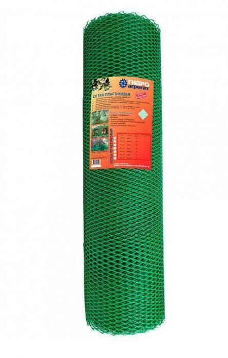 Садовая пластиковая сетка для забора ограждения в рулонах 15х15 зеленая 1,5х20 заборная решетка рабица от компании 2255 by - онлайн гипермаркет - фото 1