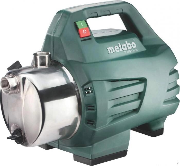 Садовый насос Metabo P 4500 Inox от компании 2255 by - онлайн гипермаркет - фото 1