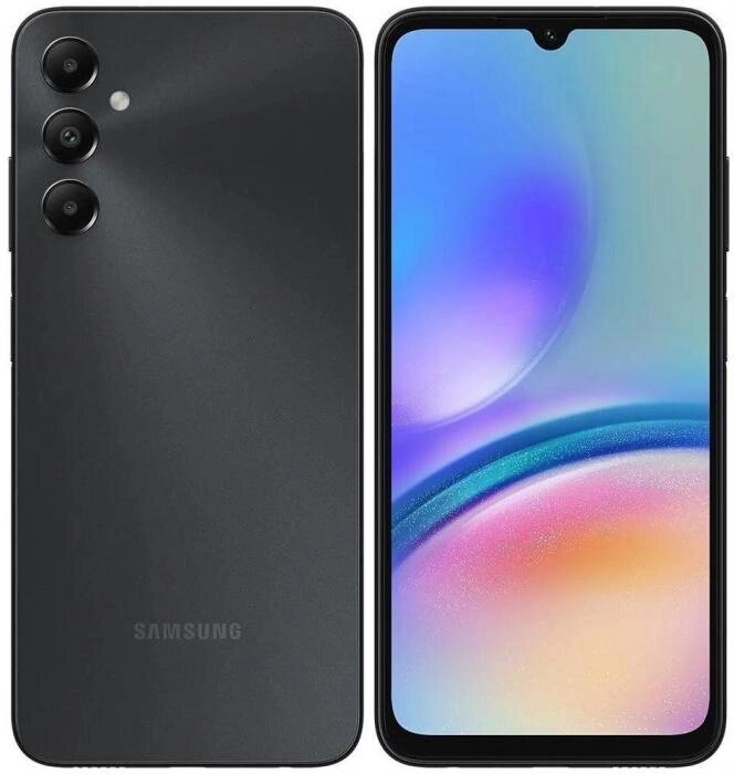 SAMSUNG Galaxy A05s 4/128Gb Black (SM-A057FZKVCAU) ПИ от компании 2255 by - онлайн гипермаркет - фото 1