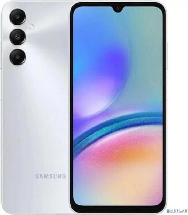 SAMSUNG Galaxy A05s 4/64Gb Silver (SM-A057FZSUCAU) ПИ от компании 2255 by - онлайн гипермаркет - фото 1