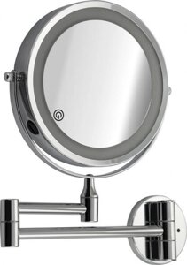САНАКС 75278 Зеркало косметическое, настенное, с LED подсветкой, сенсорное включение, зарядка Type - C, шнур в