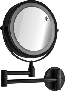 САНАКС 75279 Зеркало косметическое, настенное, с LED подсветкой, сенсорное включение, зарядка Type - C, шнур в