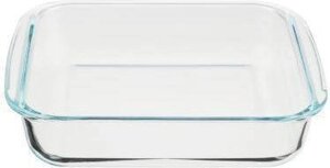SATOSHI Форма для запекания жаропрочная квадратная, с ручками, стекло, 24.5x21.9x5.1см, 1,8л 825-017 825-017