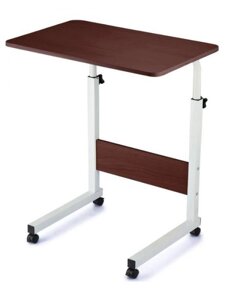 Сервировочный прикроватный передвижной столик для ноутбука на колесиках UniStor 212673 подкатной придиванный