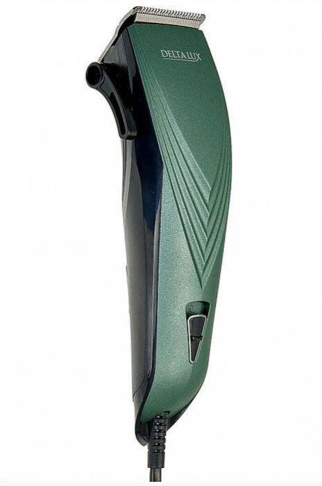 Сетевая машинка для стрижки волос DELTA LUX DE-4201 зеленый от компании 2255 by - онлайн гипермаркет - фото 1