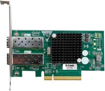 Сетевой адаптер 10G Ethernet D-Link DXE-820S PCI Express [dxe-820s/a1a] от компании 2255 by - онлайн гипермаркет - фото 1