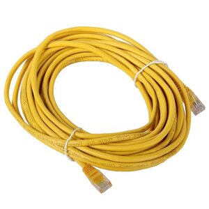 Сетевой кабель AOpen UTP cat. 5e ANP511 15m Yellow