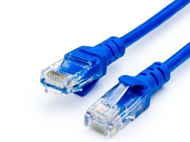 Сетевой кабель ATcom RJ45 cat. 5e UTP 25m Blue АТ9172 от компании 2255 by - онлайн гипермаркет - фото 1