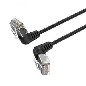 Сетевой кабель Vention UTP cat. 6a RJ45 5m Black IBOBJ