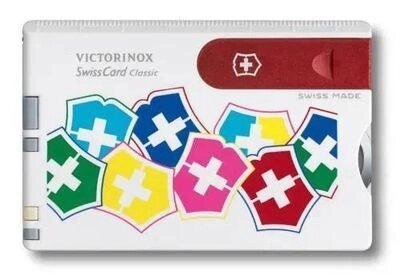 Швейцарская карта Victorinox Vx Colors, белый [0.7107.841] от компании 2255 by - онлайн гипермаркет - фото 1