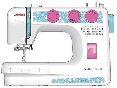 Швейная машина Janome Excellent Stitch 23 белый от компании 2255 by - онлайн гипермаркет - фото 1