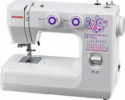 Швейная машина JANOME PS-25 белый от компании 2255 by - онлайн гипермаркет - фото 1