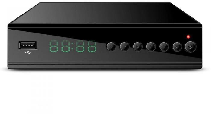 СИГНАЛ DOLBY DIGITAL DVB-T2/C HD HD-350 металл, дисплей от компании 2255 by - онлайн гипермаркет - фото 1