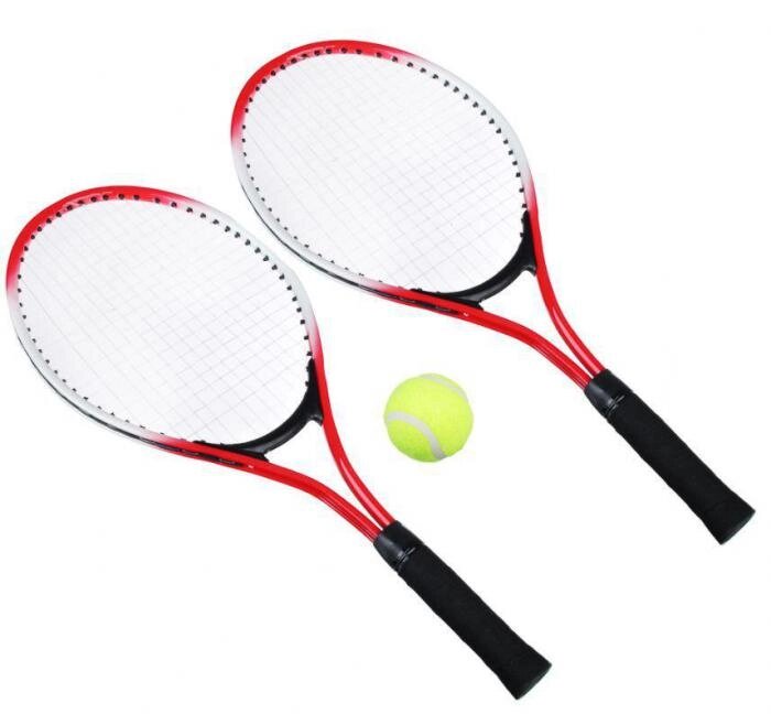 SILAPRO Набор для большого тенниса, (2 ракетки, мяч) в чехле, металл., пластик 132-003 от компании 2255 by - онлайн гипермаркет - фото 1