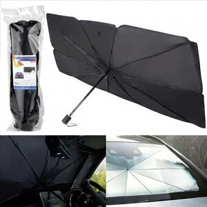 Складная шторка зонт солнцезащитный экран для лобового стекла NOVA BRIGHT140х79см 48450